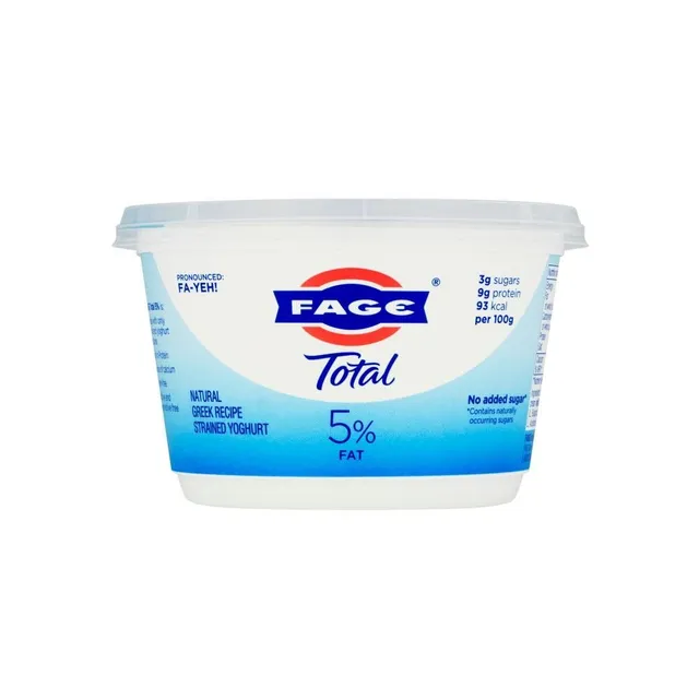 Fage Total 5% Fat Natural Greek Yoghurt, 450g