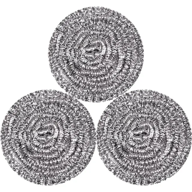 Battina 120 Silver Scourer Small, 3 Pieces