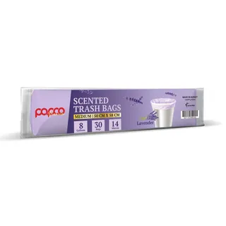 Papco Trash Bag Scnt50x58 8G 30s
