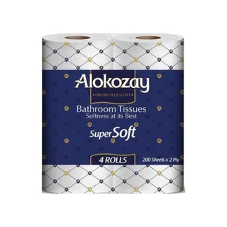 ألوكوزاي مناديل حمام 200x2ply 4roll