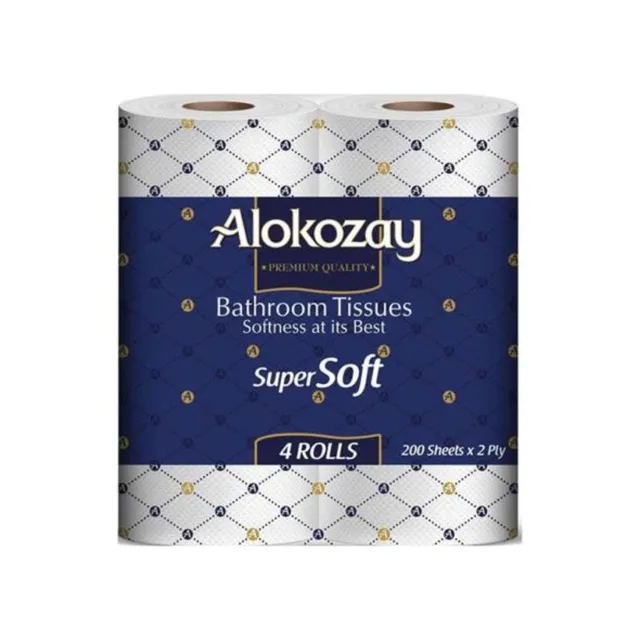 ألوكوزاي مناديل حمام 200x2ply 4roll