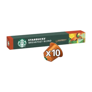 Starbucks Breakfast Blend Coffee Capsules 10 Capsules