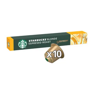 ستاربكس كبسولات إسبريسو بلوند روست من نسبريسو 10 قطع