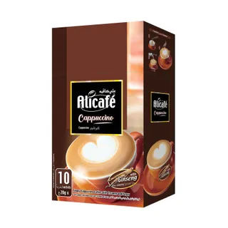أليكافيه كابوتشينو بالجينسنغ, 10x20g