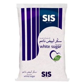 سيس سكر أبيض حبيبات ناعم 1kg