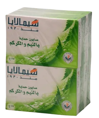 هيمالايا صابون حماية برائحة النيم والكركم، 4 × 125 غم