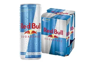 ريد بول مشروب طاقة خالي السكر، 4x250ml