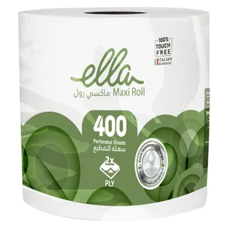 Ella Maxi Roll 2 Ply, 400 Sheets