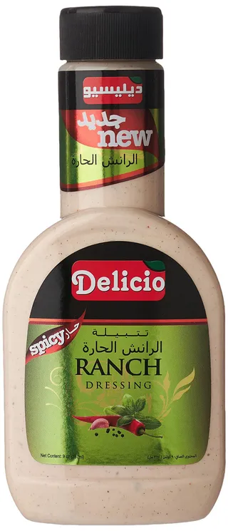 Delicio Spicy Ranch Dressing 267 ml