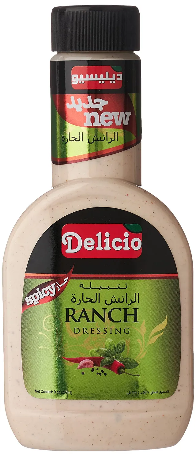 Delicio Spicy Ranch Dressing 267 ml