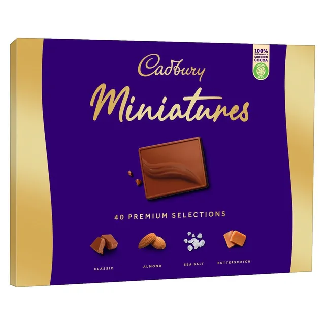 Cadbury Miniatures Premium Selections Chocolate, 400g