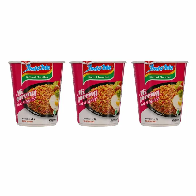 Indomie Hot & Spicy Instant Cup Noodles