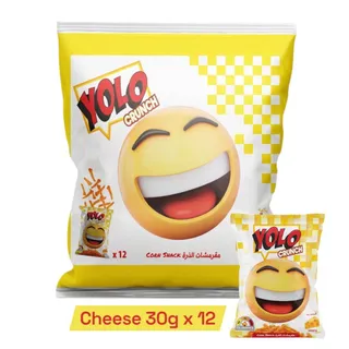 يولو كرنش جبن، 12x30g
