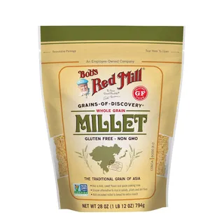 Bob's Red Mill Whole Grain Hulled Millet Gluten Free 28 oz