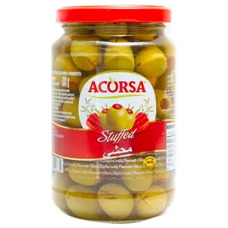 أكورسا زيتون أخضر محشي 200g
