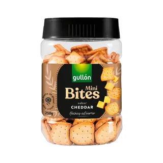 Gullon Cheddar Cheese Mini Cracker Bites, 250g