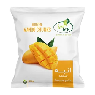 نوبار سبز مانجو قطع، 400g