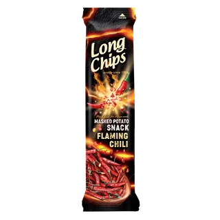 Long Chips Flaming Chili Mashed Potato Snacks, 75g