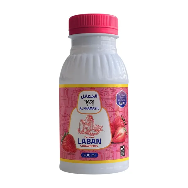Al Khamayil Strawberry Laban Drink, 200ml