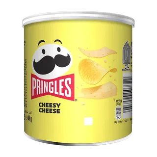 Pringles Cheesy Cheese Chips Can, 40g