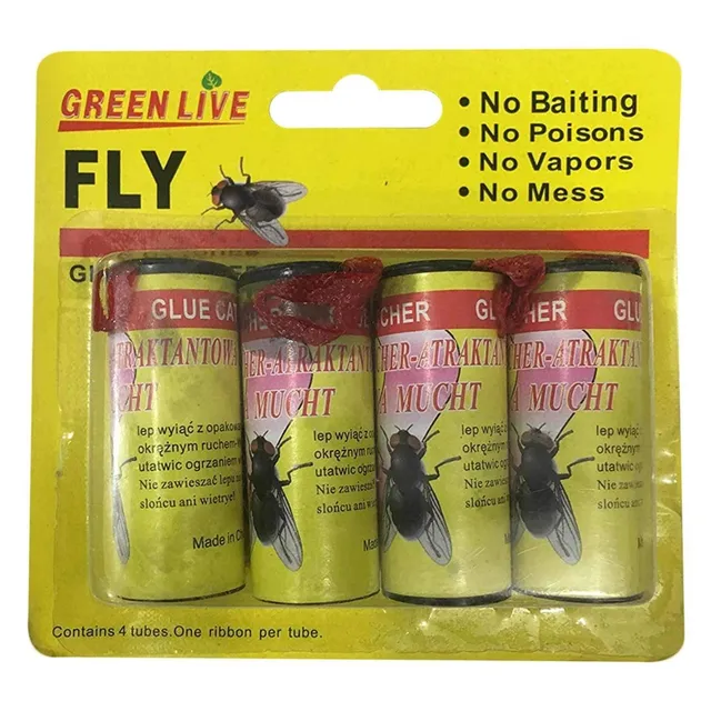 Green Live Fly Catcher 4 tubes