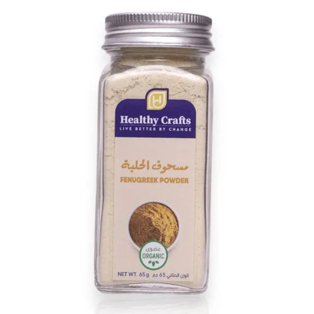 Healthy Crafts Organic Fenugrek Powder, 65g