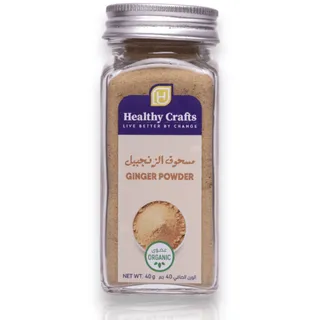 Healthy Crafts Organic Ginger Powder, 40g