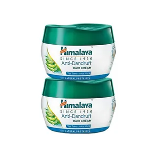 Himalaya Anti-Dandruff Hair Cream with Protein, Tea Tree & Aloe Vera Extracts, 2x140ml