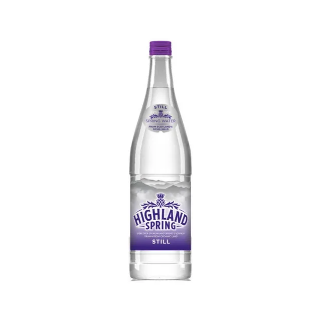 Highland Spring Mineral Water Still Glass Bottle 750 ml