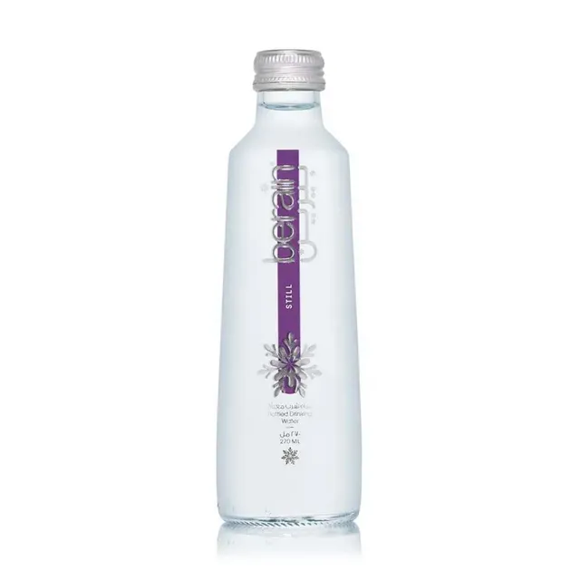 بيراين ماء شرب زجاج، 270ml