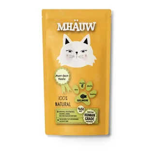 Mhauw Salmon Cat Food, 80g