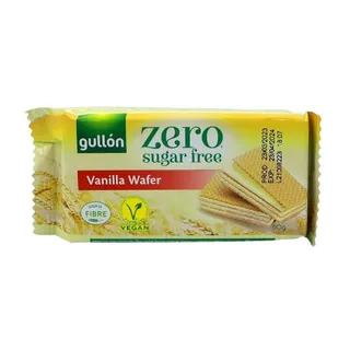 Gullon Zero Sugar Free Vanilla Wafer, 60g