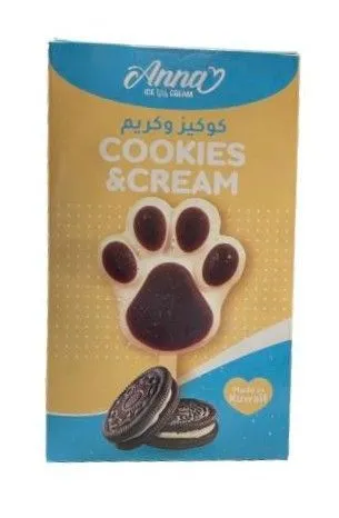 Anna Cookies and Cream Ice Cream, 80g