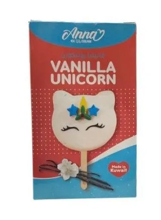 Anna Vanilla Unicorn Ice Cream, 80g