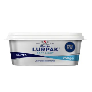Lurpak Light Soft Salted Spreadable Butter, 250g