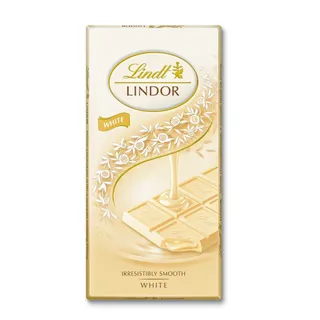 Lindt Lindor White Chocolate Tablet, 100g
