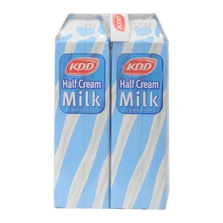 KDD Half Cream Milk 4x1L
