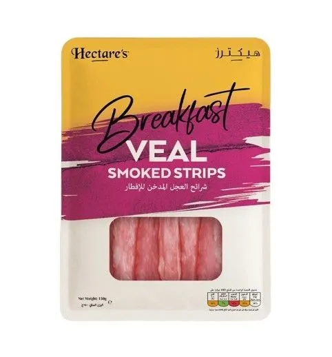 Hectare’s Breakfast Veal Smoked Strips, 150g