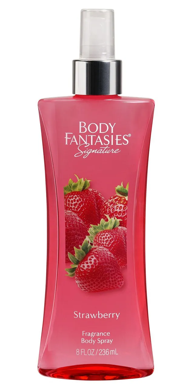 Body Fantasies Signature Body Spray Strawberry, 236ml