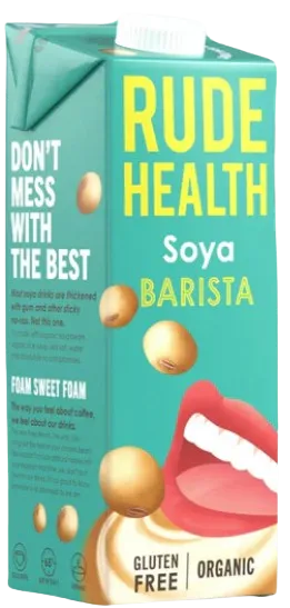 Rude Health Organic - Soya Barista Drink 1L