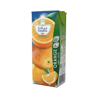 هاياستان نو أديد شوغر أورغانيك أورانج جويس، 180ml