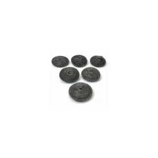 Al Houda Round Sin Steel Wool, 6 Pieces