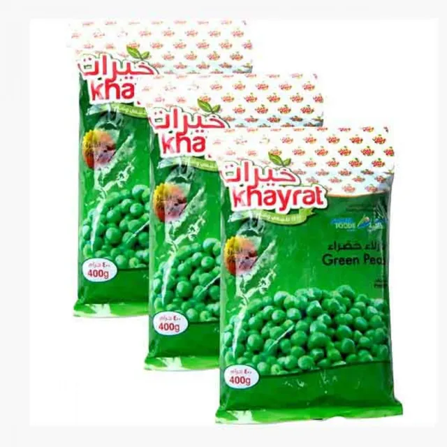 خيرات بازلاء خضراء 400 gm x 3