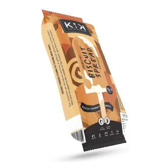 Kik Biscuit Spread and Greek Yogurt Popsicle