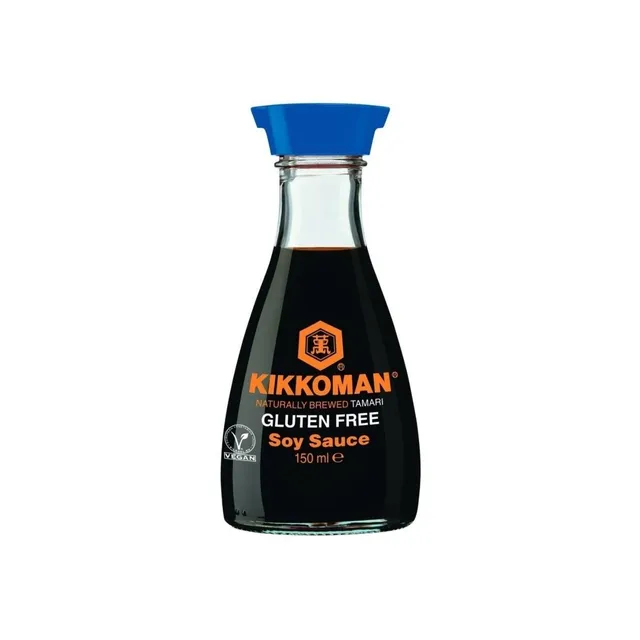 كيكومان صلصة صويا تاماري خالية من الجلوتين، 150ml