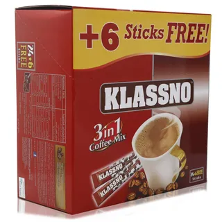 KLASSNO 3 IN 1 COFFEE 24+6 FREE
