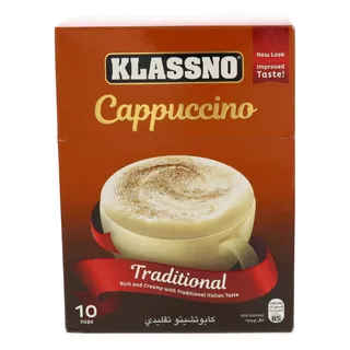 كلاسنو كابوتشينو تراديشنال 18 G X 10Pcs