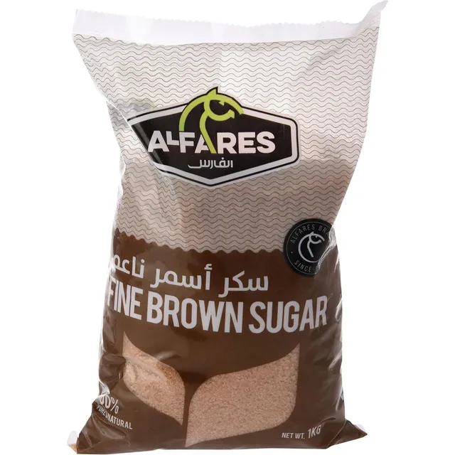 الفارس سكر بني ناعم باكيت، 1kg