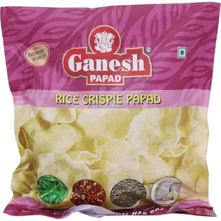 Ganesh Papad Rice Crispie Garlic, 150g