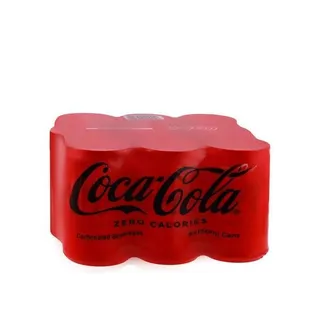 Coca Cola Zero Soft Drink, 9x150ml